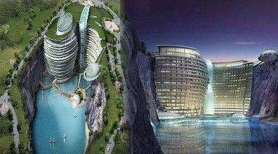 上海深坑酒店住一晚多少钱,上海佘山世茂深坑酒店一日游价格