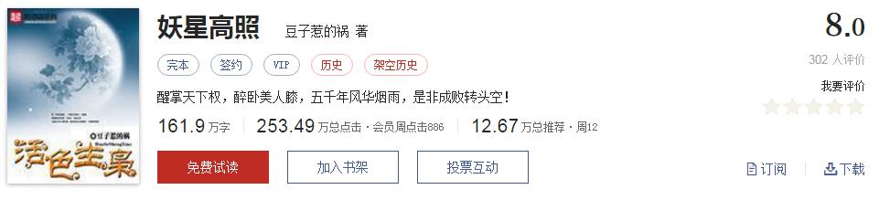 起点有哪些被你奉为神作的小说,起点8.3分高评价口碑网络小说