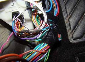 nv200加装防盗器的接线方法教学,汽修防盗系统培训