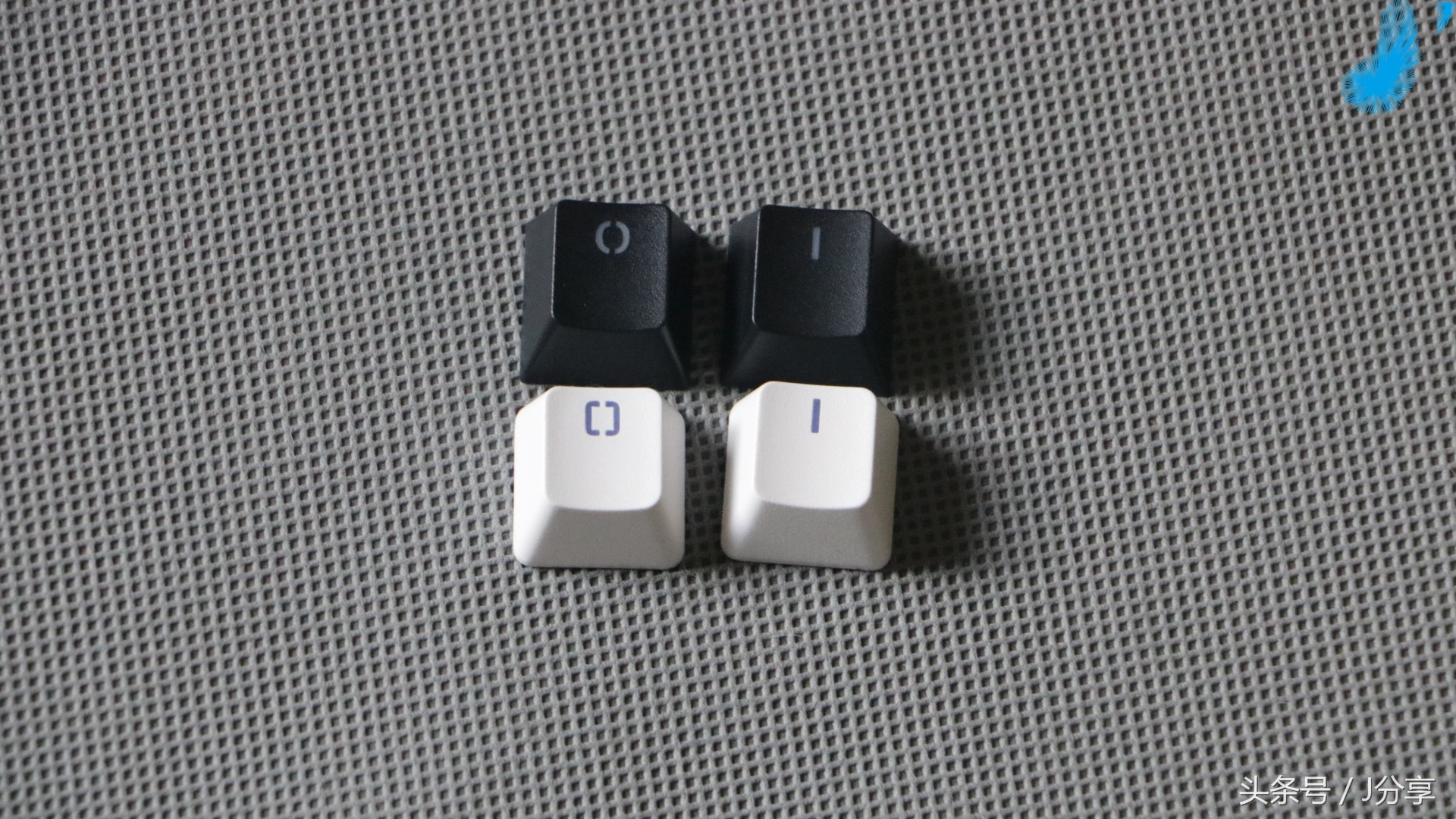 abs材质双色注塑字母透光键帽,黑色abs透光键帽