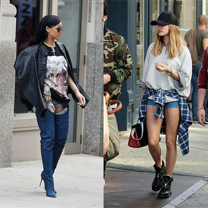 欧美穿搭明星ins,欧美女明星穿搭街拍