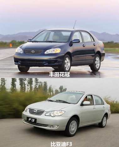 盘点那些长相神似的车,盘点那些离谱的汽车品牌