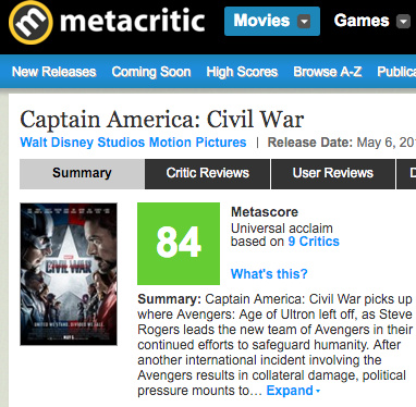 蓝影图志20160415：今日影讯汇总