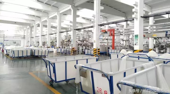 染整智能工厂,第一次走进智能生产车间