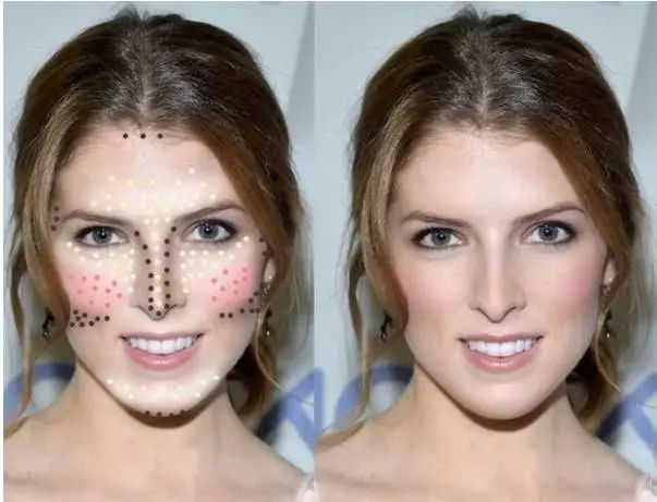 精致小v脸的正确方法,立体小v脸的画法