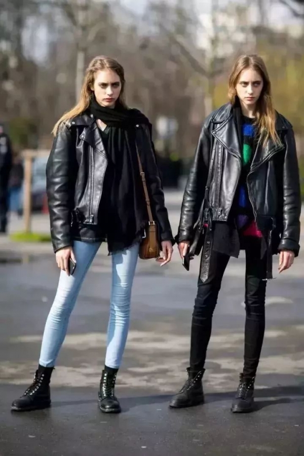 皮衣应该选贴身的好,皮衣好