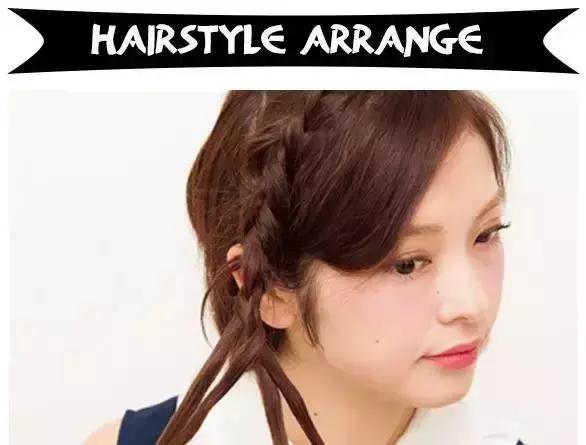 齐刘海发型怎么扎好看中长发,齐刘海怎样扎出好看马尾