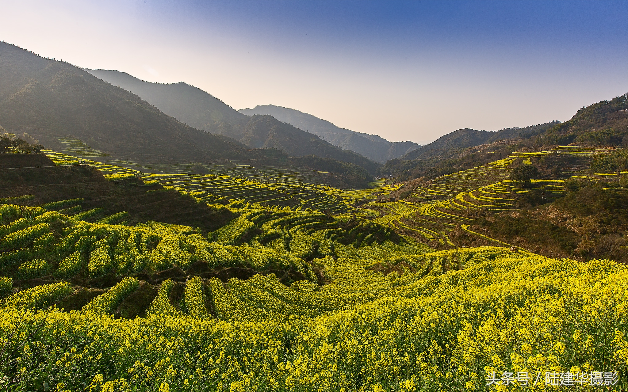 婺源篁岭最美村落,婺源有着中国最美山村称号