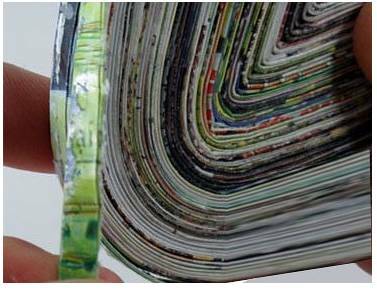 废弃的杂志怎么diy,废旧杂志diy