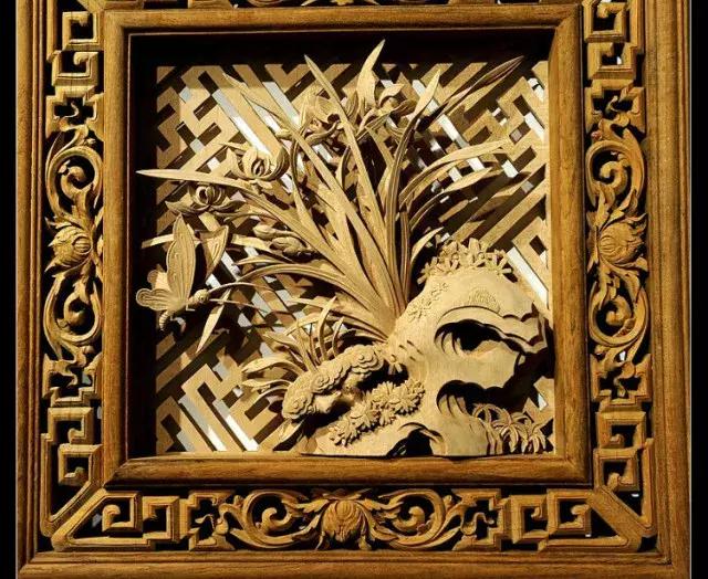 木雕寓意摆件,木雕工艺寓意极好