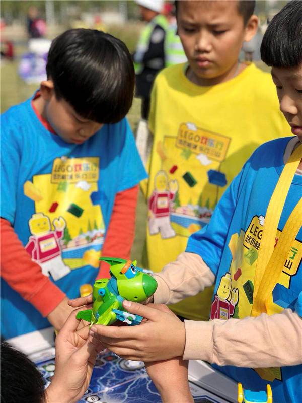 乐行三山，欢乐分享！灵动创想帮帮龙领跑“Lego欢乐行”