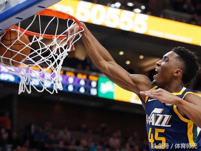 多诺万·米切尔砍下26分,爵士新秀米切尔资料