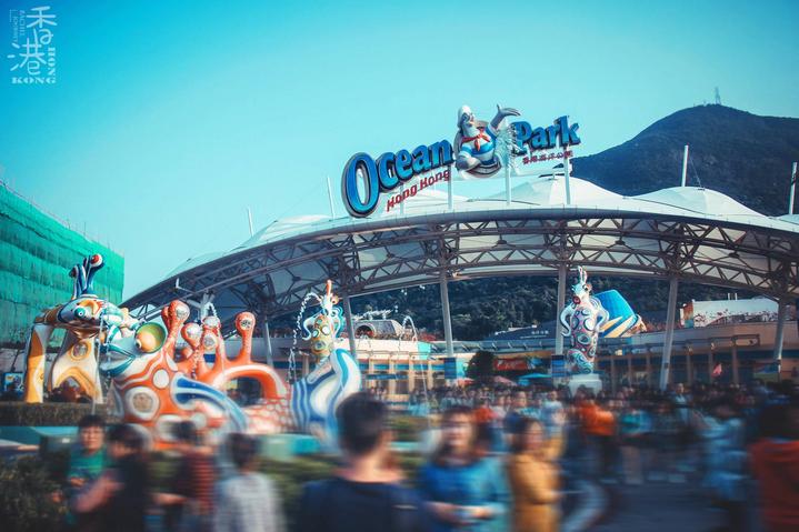 游玩香港海洋公园视频,玩转香港攻略5天4晚