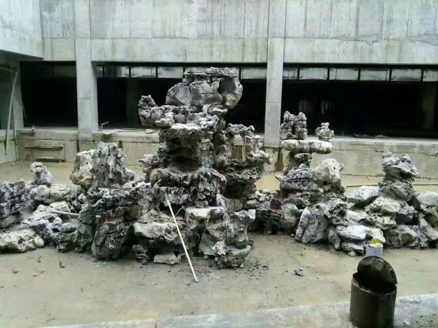 假山的造型讲究什么,大型假山结构