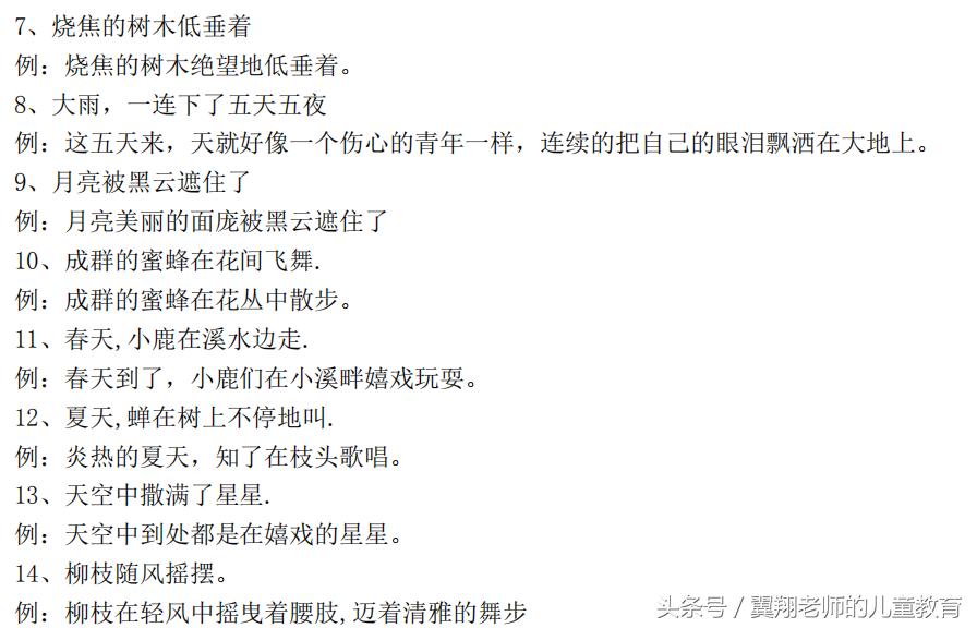 怎样把句子写得生动有趣,拟人比喻三年级