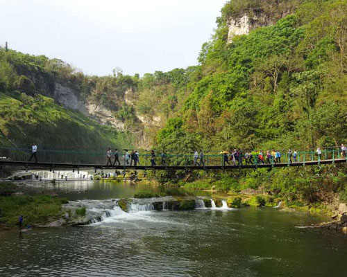 多彩贵州之黄果树瀑布打卡,创作灵感多彩贵州黄果树瀑布