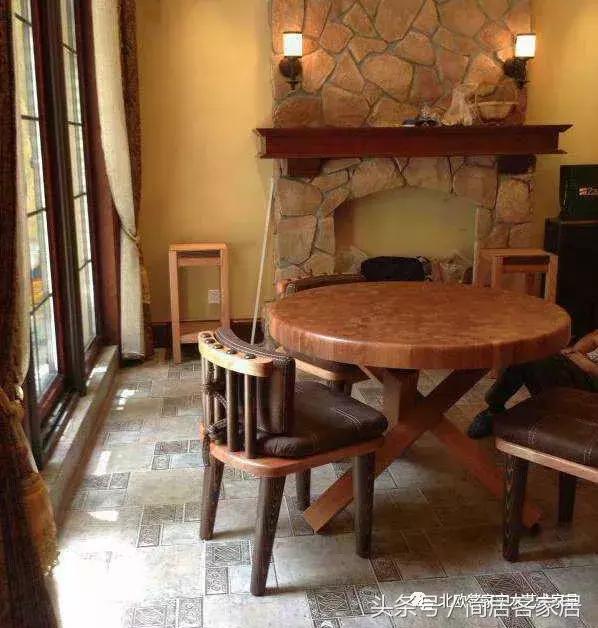 圆餐桌艺术,简美风格圆餐桌