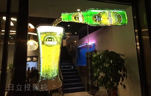 日立大型工程投影机,日立投影机效果