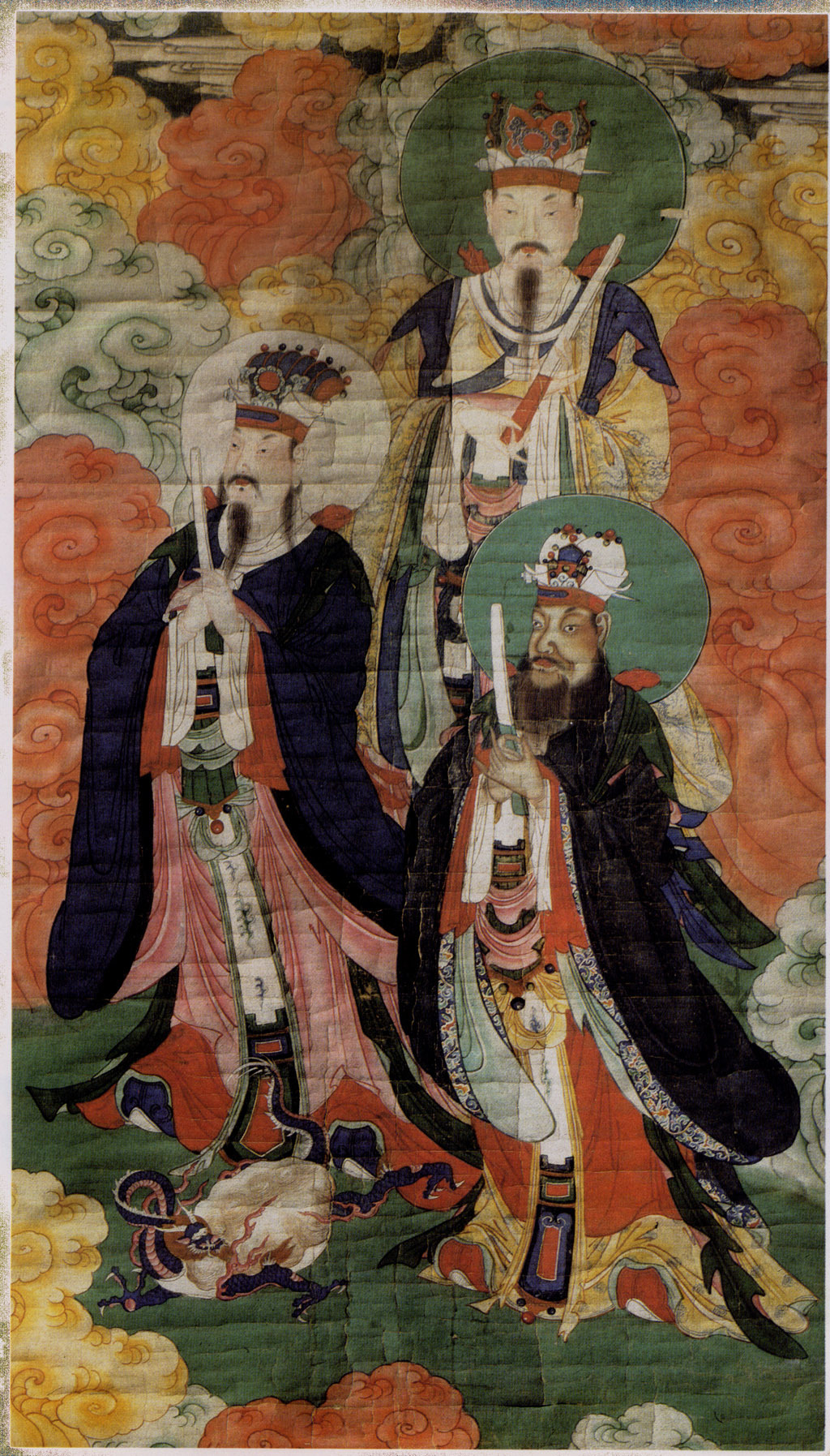 中国神仙体系和道教神仙体系,中国道教神仙谱系全图大全