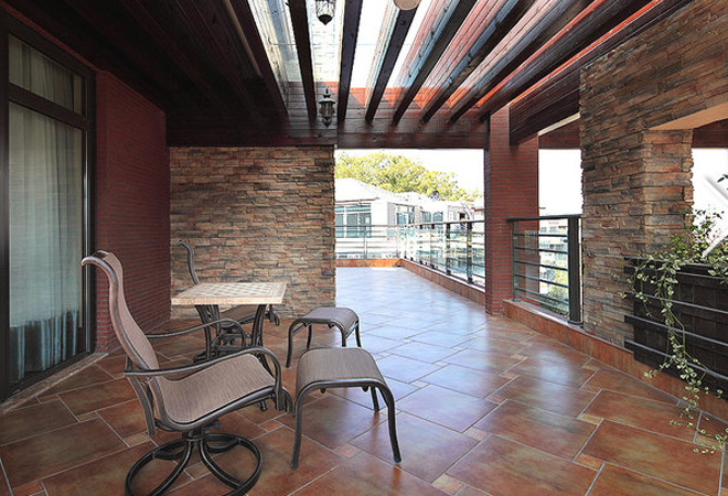 法式古堡砖效果图,欧洲小镇用的什么砖