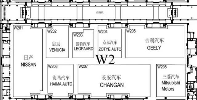 北京车展场馆攻略图,北京车展展厅介绍