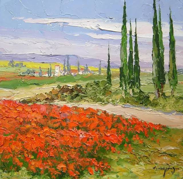 十大惊艳的风景油画,十大惊艳风景的油画