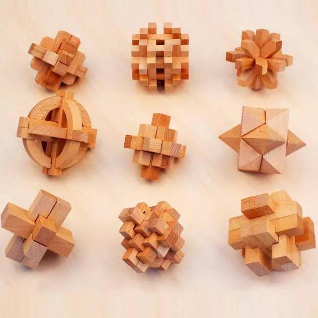 中国人的智慧榫卯结构,榫卯工艺品鲁班锁