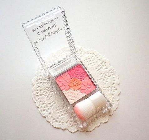 耳朵腮红画法,韩系耳朵腮红