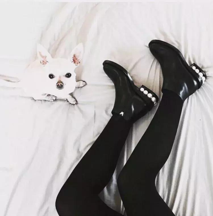 看珍珠鞋如何完胜一众黑靴！RacheleLouisa年终惊喜特惠