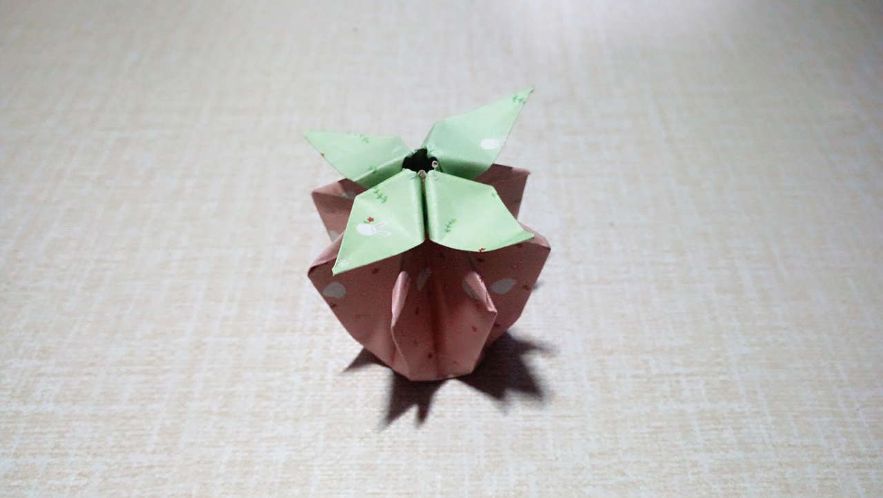 儿童折纸手工教程大全简单水果,儿童折纸手工蔬果100个