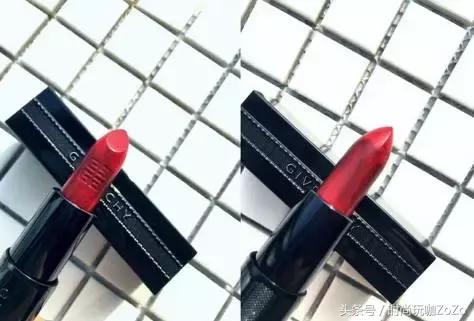 纪梵希小羊皮333粉管试色,ysl小金条9号纪梵希小羊皮307