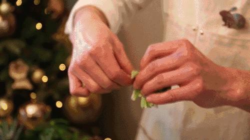 圣诞节花环搭配,圣诞花环教程