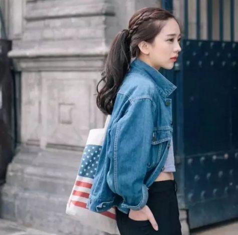 刘海长了遮眼睛短了又不好看,刘海剪短了怎么才可以扎上高马尾