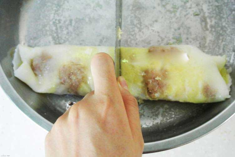 如何在家自制爽滑细嫩的肠粉,2分钟学会做肠粉技术