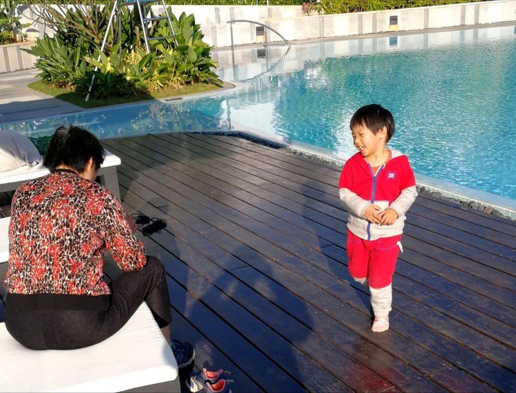 小孙子生活记录,带5岁儿子去海岛旅游的文章