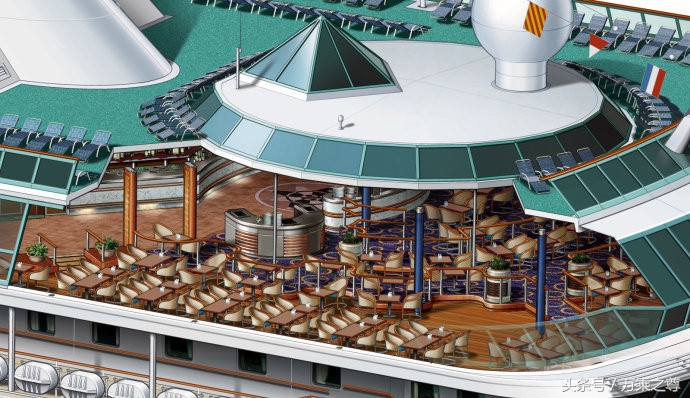 豪华邮轮实拍高清图片,豪华游轮剖面高清图