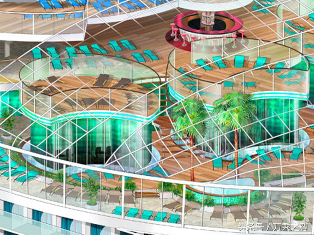 豪华邮轮实拍高清图片,豪华游轮剖面高清图