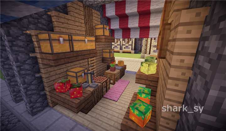 我的世界中世纪道路教程,我的世界中世纪村庄图