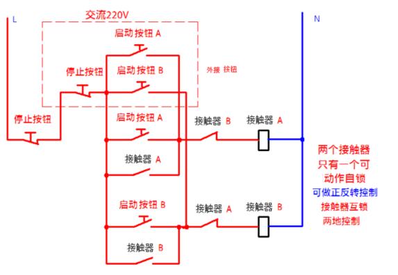 接触器接法及接线图讲解,接触器接线常识实物图