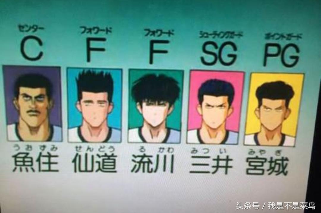 灌篮高手湘北五大主力不及格,灌篮高手湘北落后樱木