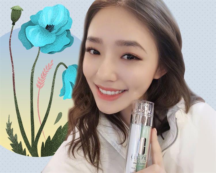 林允素颜机场照,林允素颜护肤品