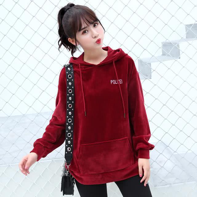 时髦卫衣宽松慵懒风个性潮流上衣,走心时髦连帽卫衣