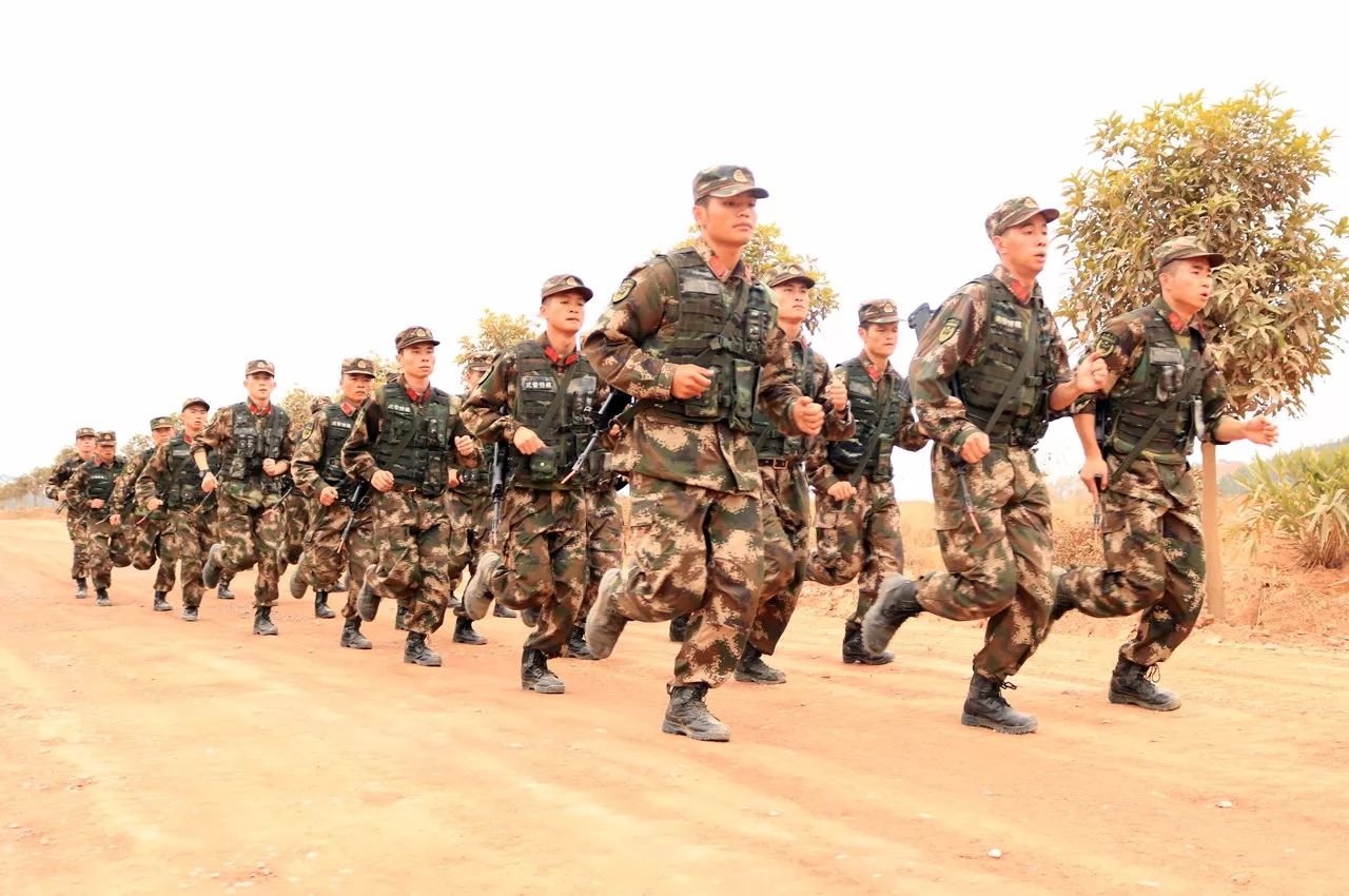 广西警训,广西武警