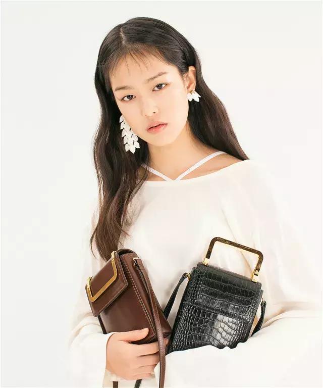 韩国小众蓝色包,韩国小众包