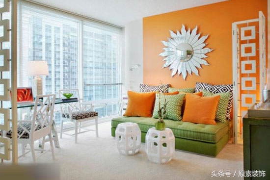 涂料创意刷墙图片,墙面装修最新型墙贴