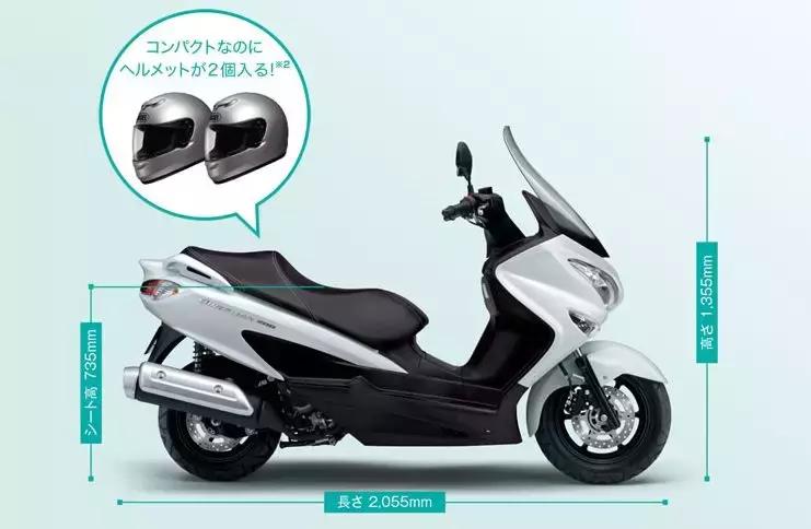 日本进口铃木250最新售价,铃木踏板250落地一共要多少钱