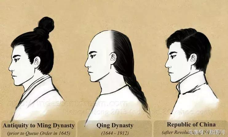 今天，我出门去做了个头发