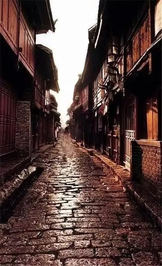 古巷深深情几许下联,古巷深深几许全文