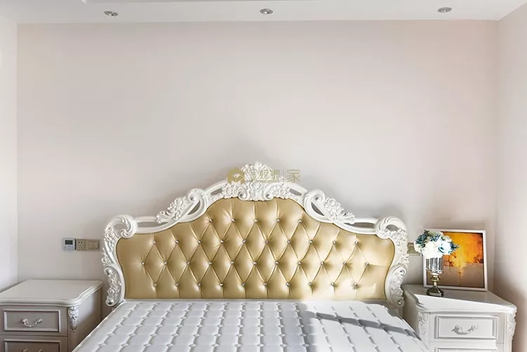 金色美缝剂提升颜值!146平欧式三居室,佛山蔚蓝湾畔业主很喜欢