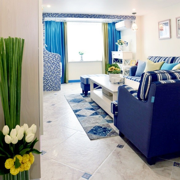 48平小户型地中海风格,30平方地中海装修